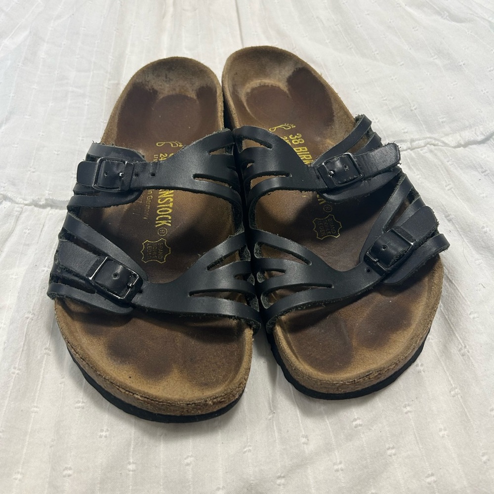Black Birkenstocks